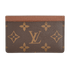 Louis Vuitton Card Holder, &pound;110, Accessories, Brown, Canvas, Front view